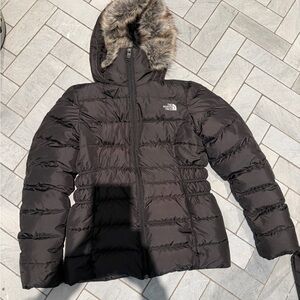 The North Face Women's Dark Brown Puffer Jacket
